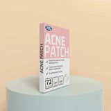 72-720Pcs Invisible Acne Patches Removal Pimple Anti-Acne Hydrocolloid Patches Spots Marks Concealer Repair Sticker Waterproof