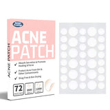 72-720Pcs Invisible Acne Patches Removal Pimple Anti-Acne Hydrocolloid Patches Spots Marks Concealer Repair Sticker Waterproof